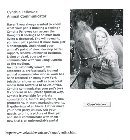 CynthiaFellowes.com